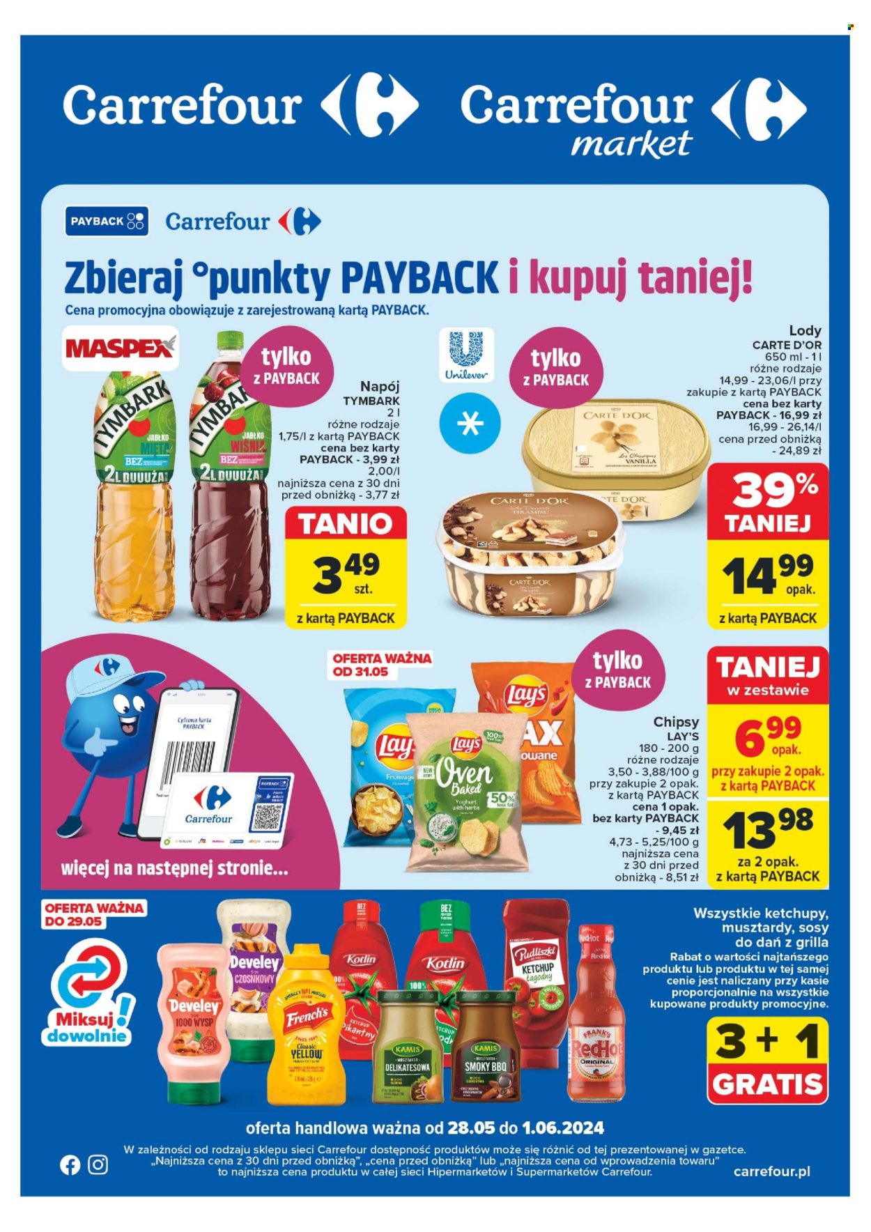 Gazetka Carrefour - 28.05.2024 - 1.06.2024. Strona 1