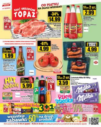 Gazetka Topaz - 31.05.2024 - 5.06.2024.