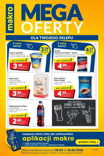 Gazetka Makro - 28.05.2024 - 10.06.2024.
