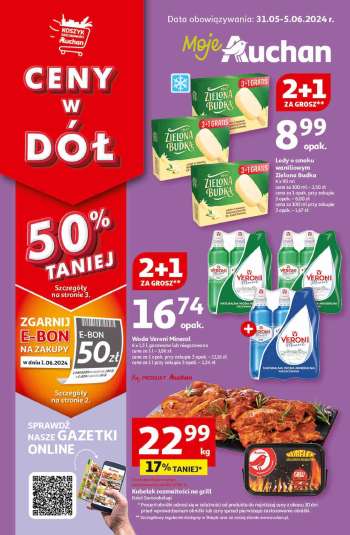 Gazetka Auchan - 31.05.2024 - 5.06.2024.