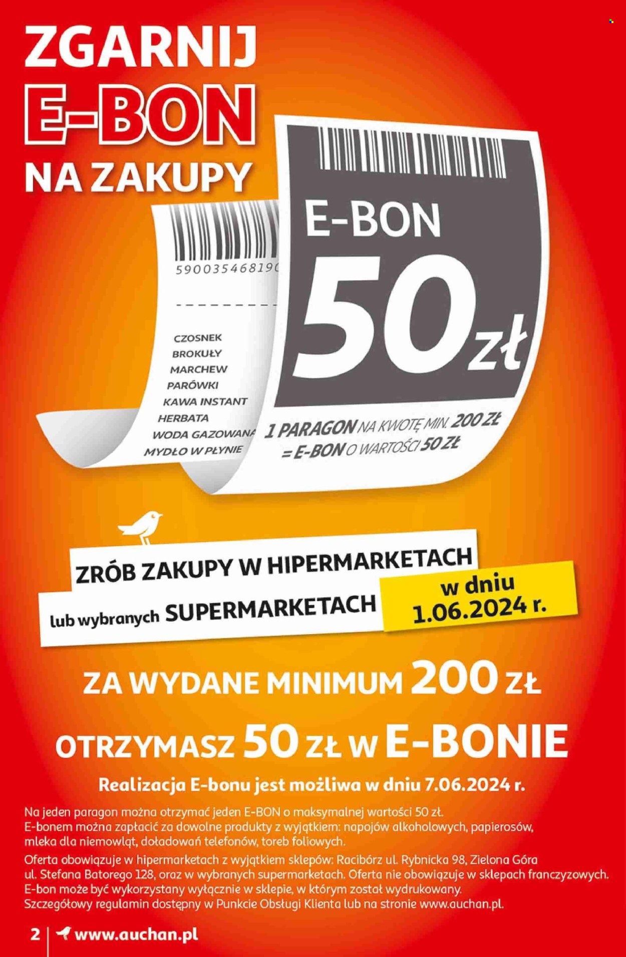 Gazetka Auchan - 31.05.2024 - 5.06.2024. Strona 2