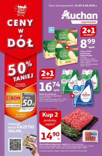Gazetka Auchan - 31.05.2024 - 5.06.2024.
