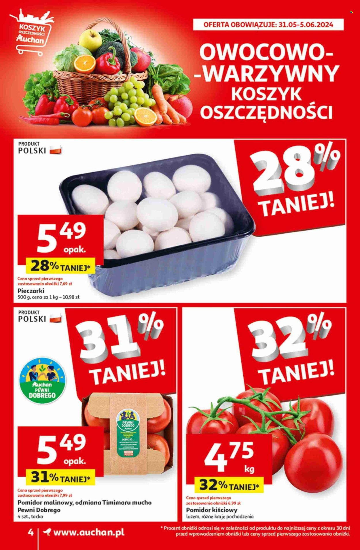 Gazetka Auchan - 31.05.2024 - 5.06.2024. Strona 4