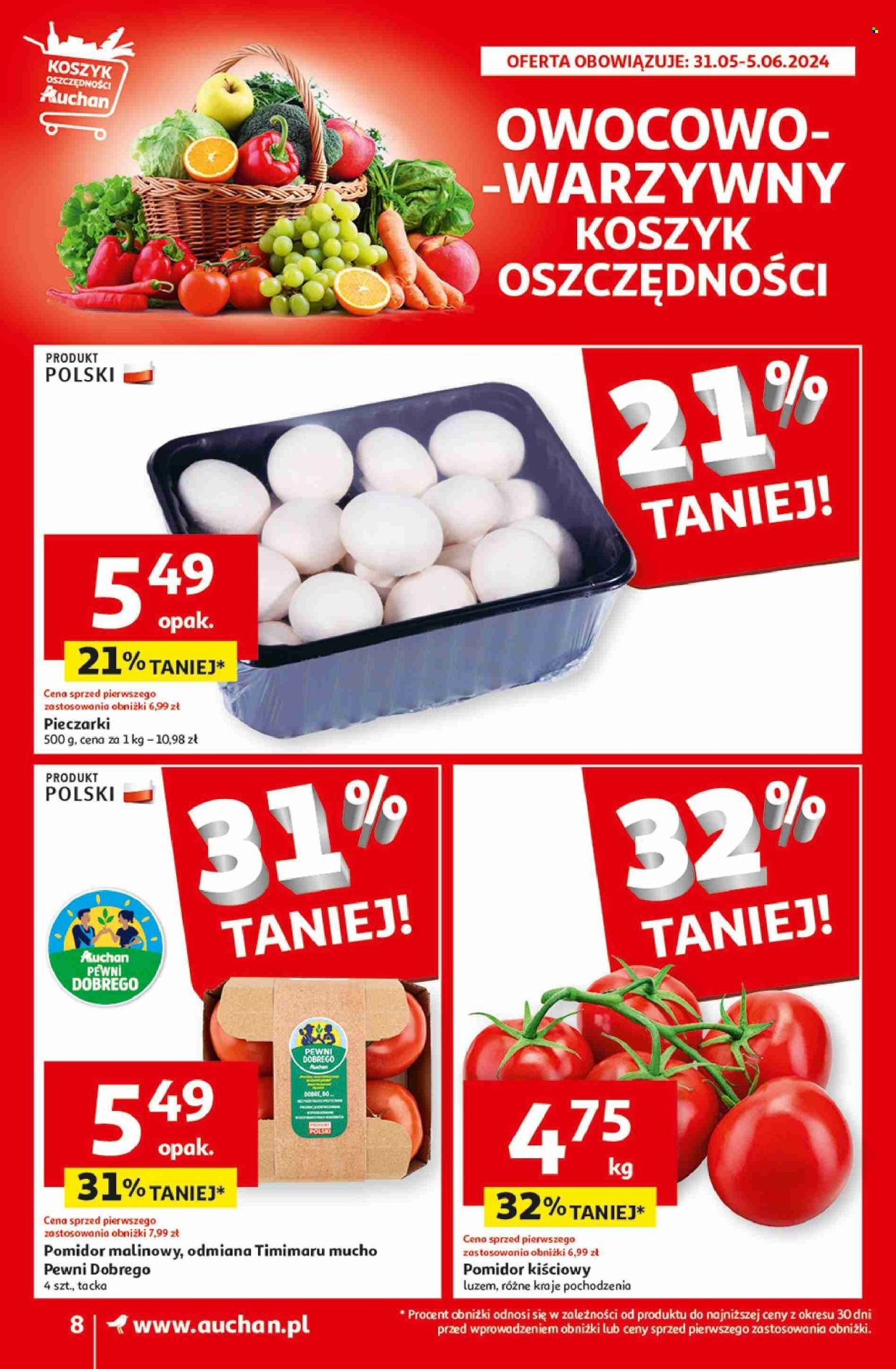 Gazetka Auchan - 31.05.2024 - 5.06.2024. Strona 8