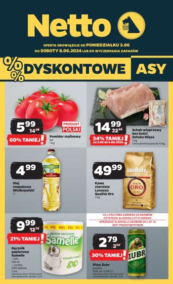 Gazetka Netto - 3.06.2024 - 8.06.2024.