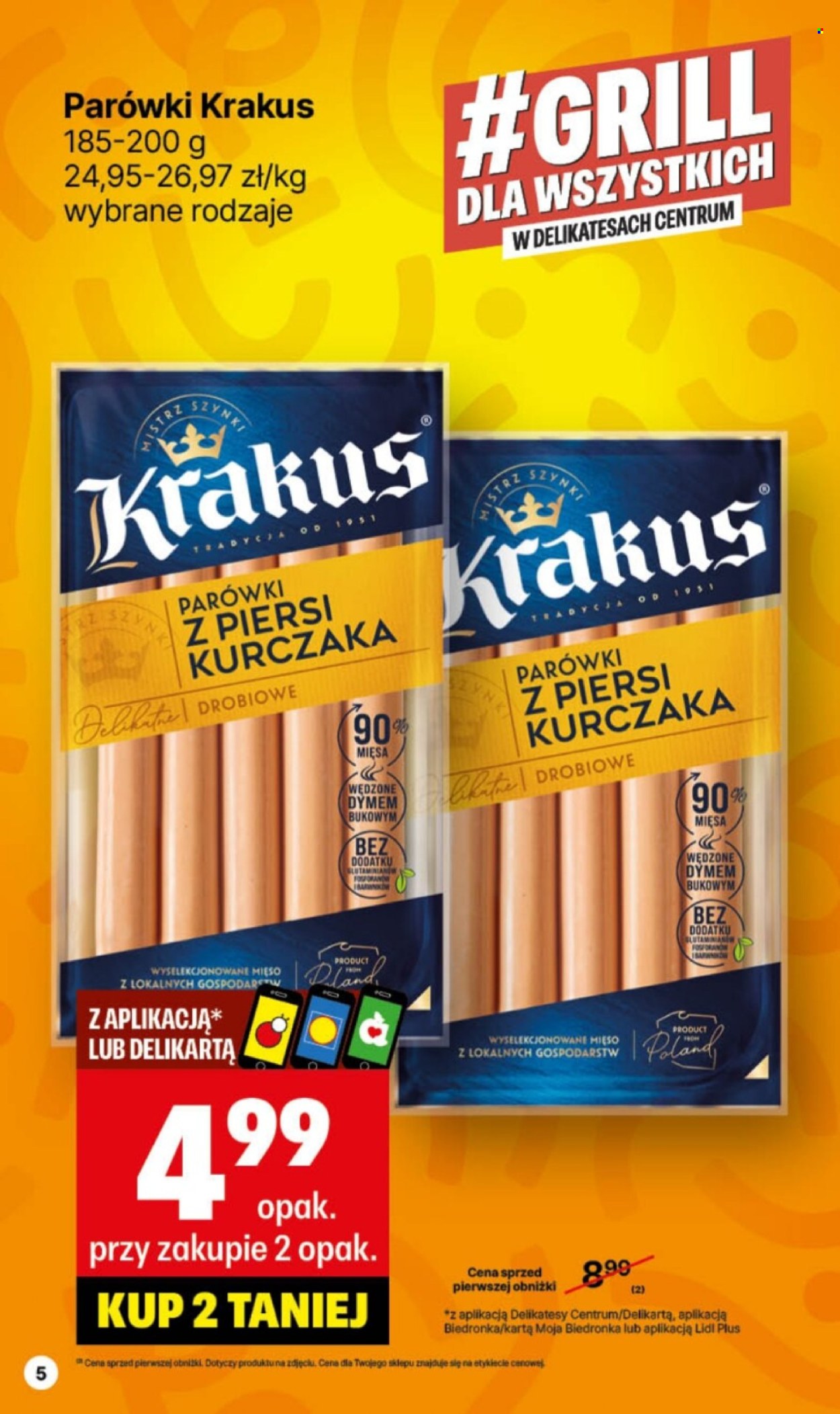 Gazetka Delikatesy Centrum - 3.06.2024 - 9.06.2024. Strona 5