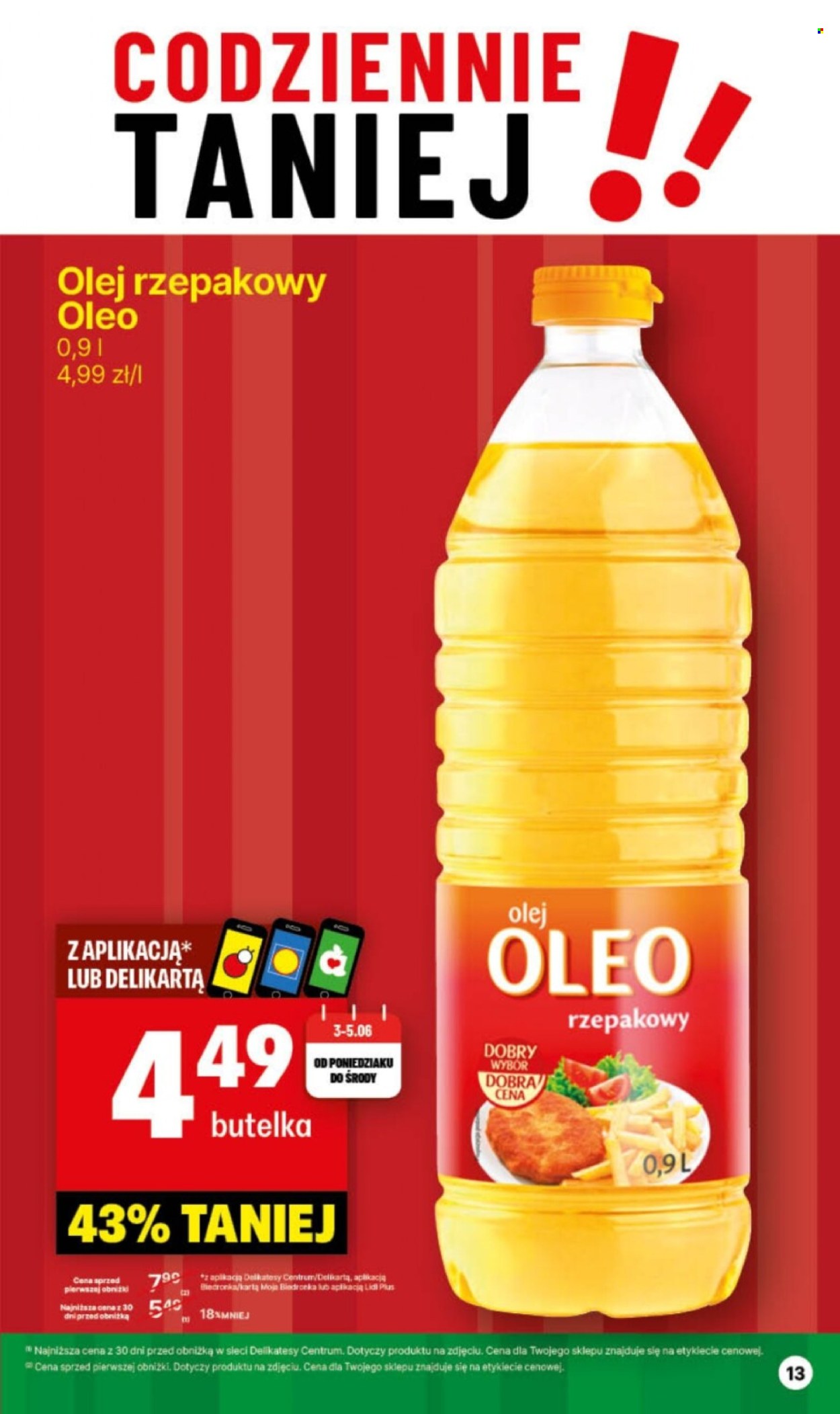 Gazetka Delikatesy Centrum - 3.06.2024 - 9.06.2024. Strona 13