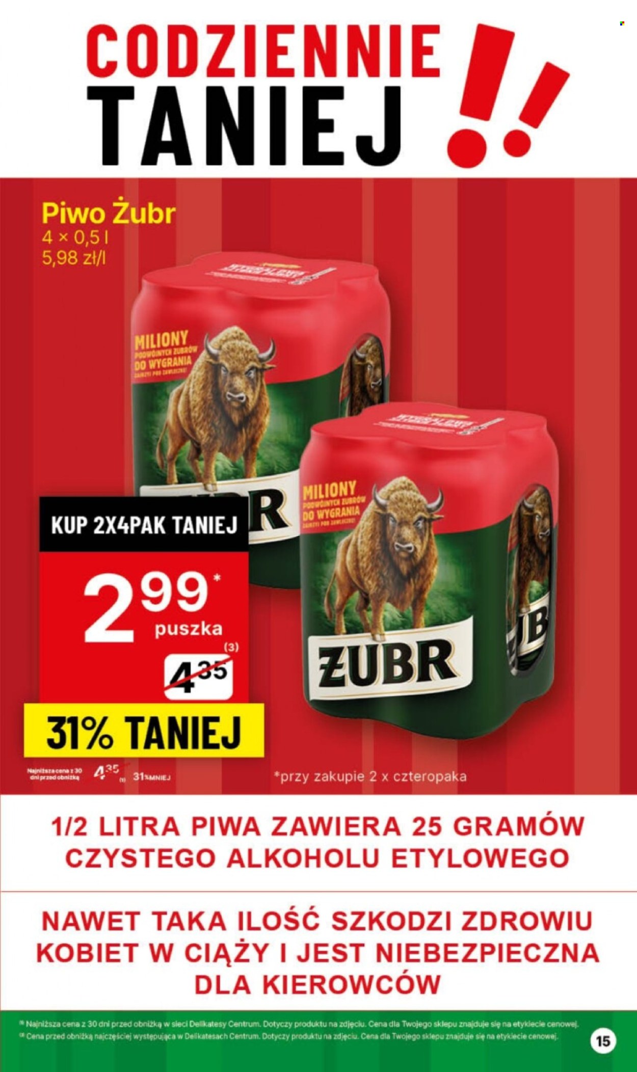Gazetka Delikatesy Centrum - 3.06.2024 - 9.06.2024. Strona 15