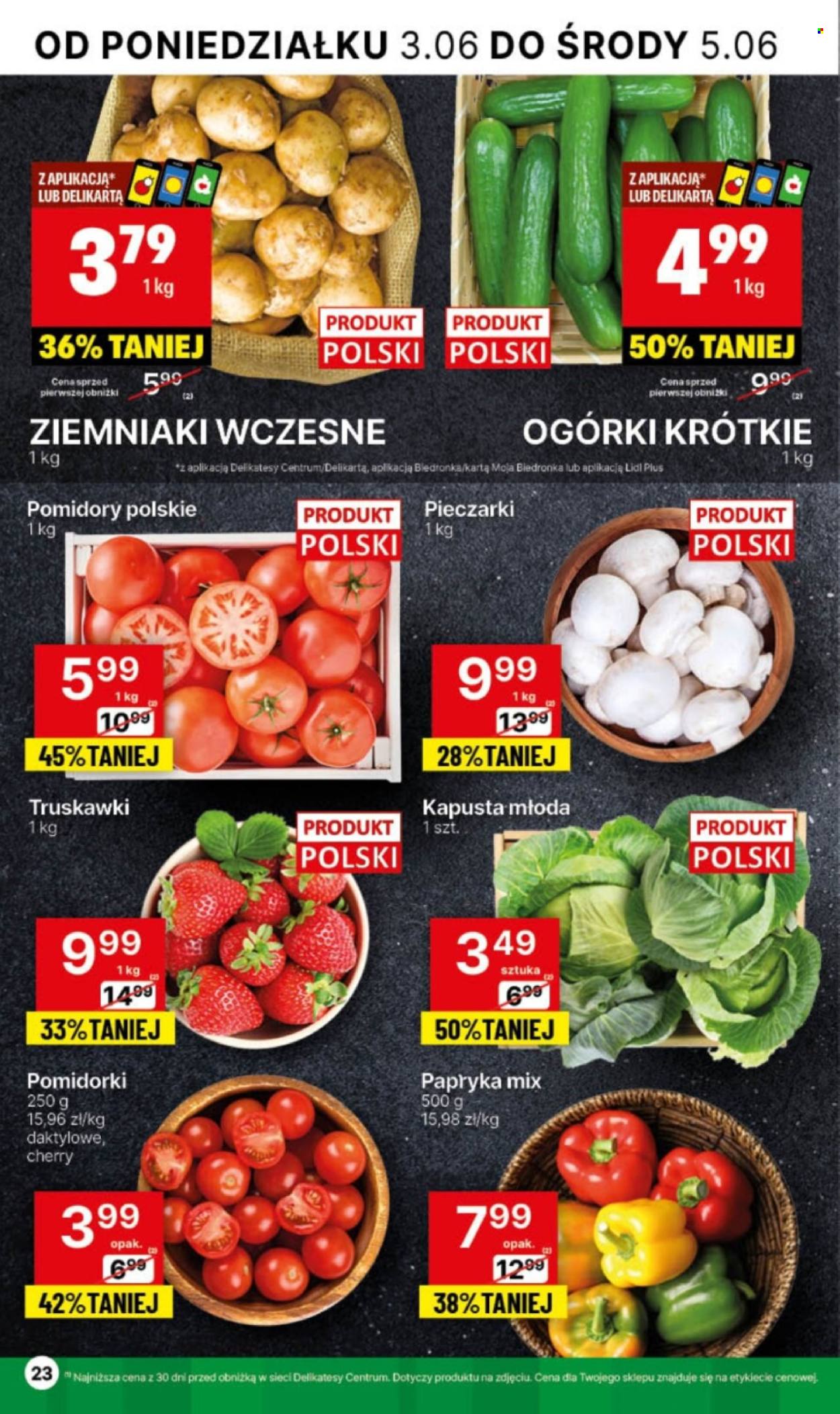 Gazetka Delikatesy Centrum - 3.06.2024 - 9.06.2024. Strona 23