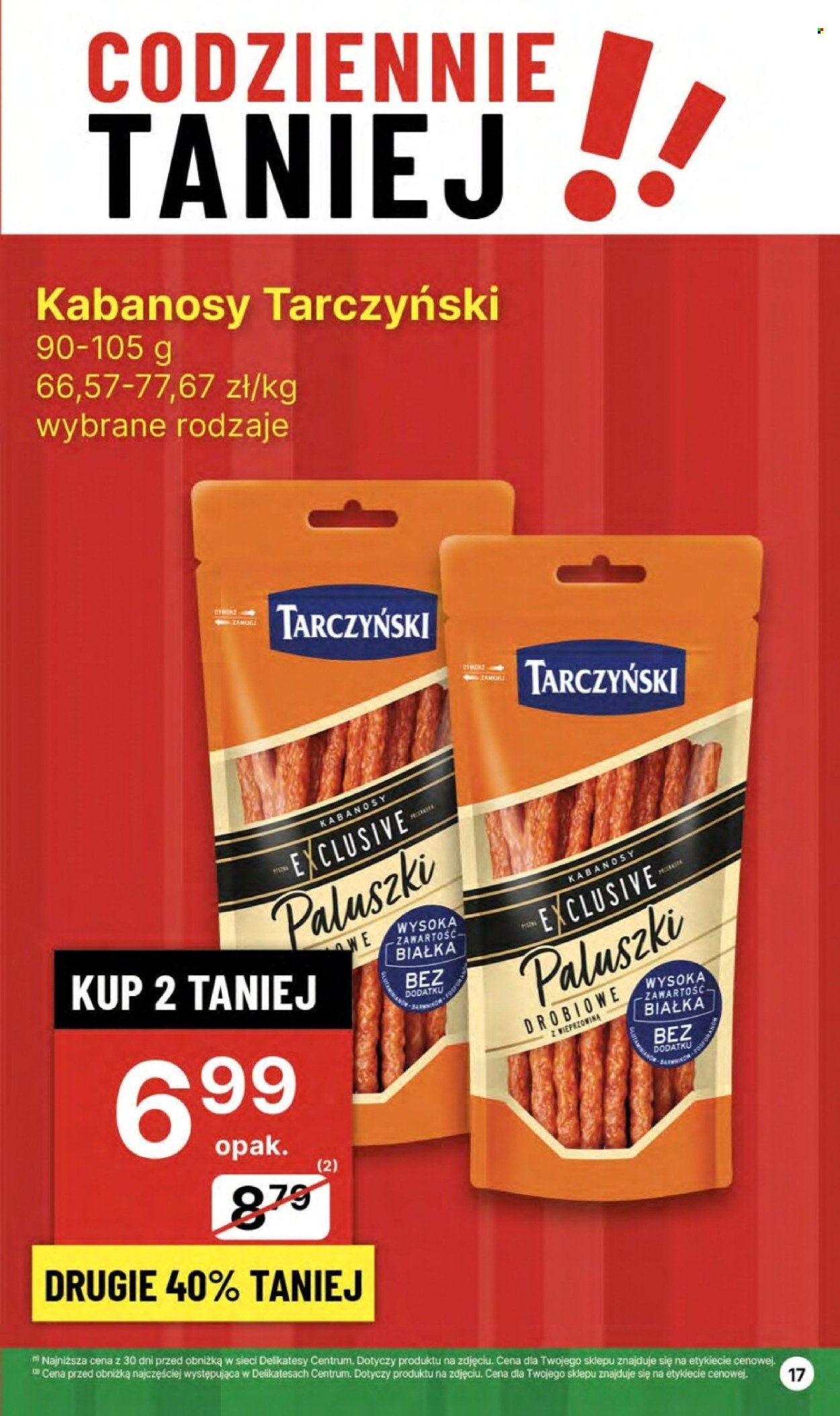 Gazetka Delikatesy Centrum - 30.05.2024 - 5.06.2024. Strona 17