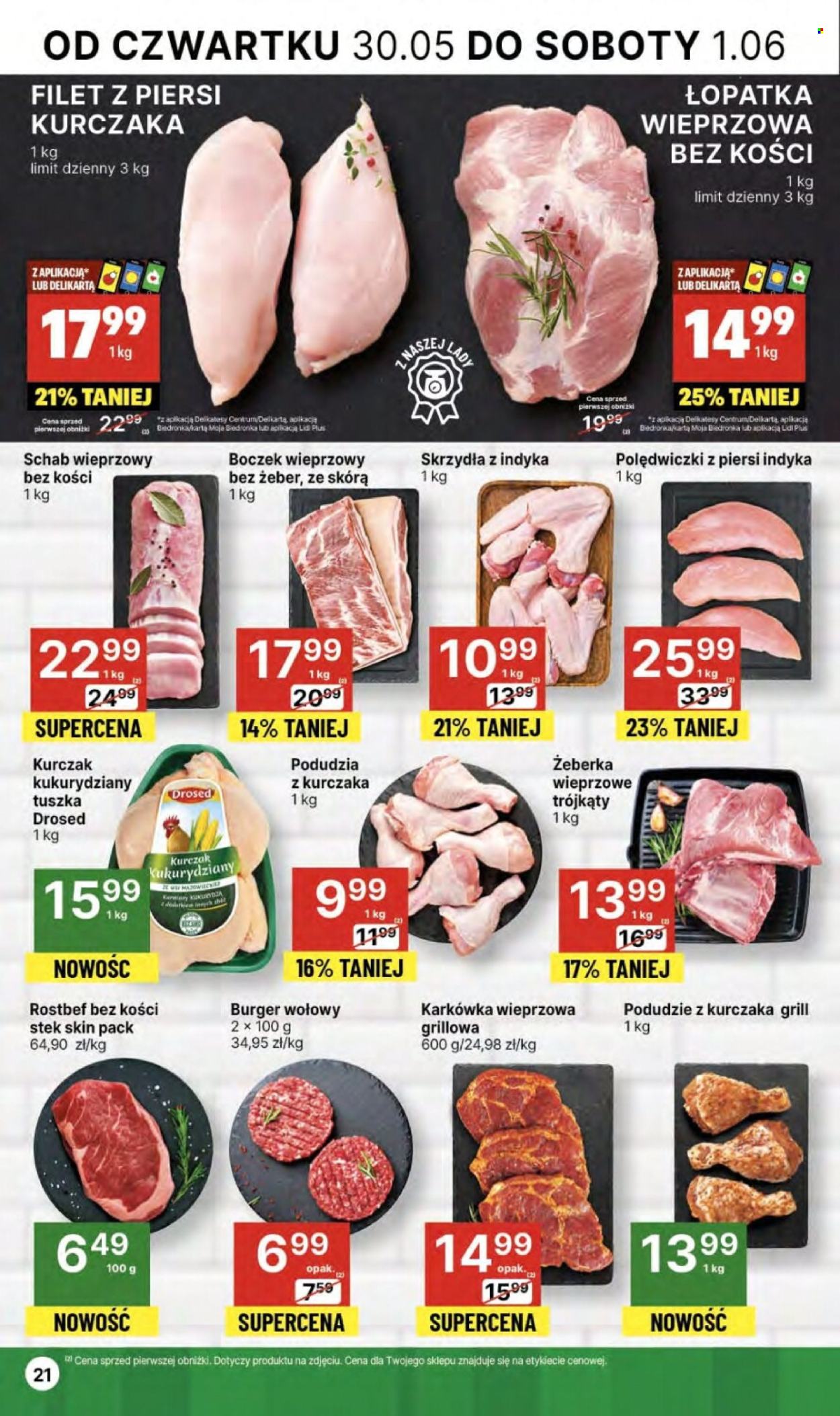 Gazetka Delikatesy Centrum - 30.05.2024 - 5.06.2024. Strona 21