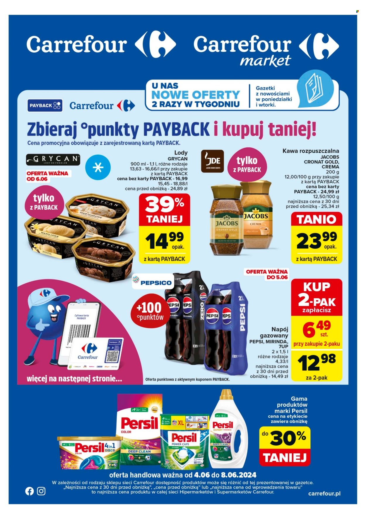 Gazetka Carrefour - 4.06.2024 - 8.06.2024. Strona 1