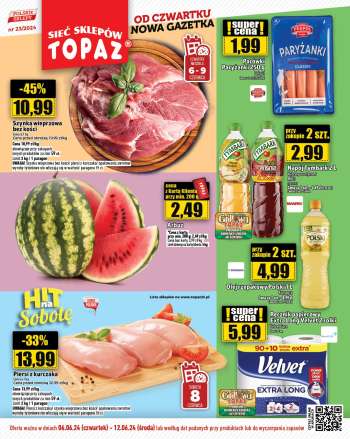 Gazetka Topaz - 6.06.2024 - 12.06.2024.