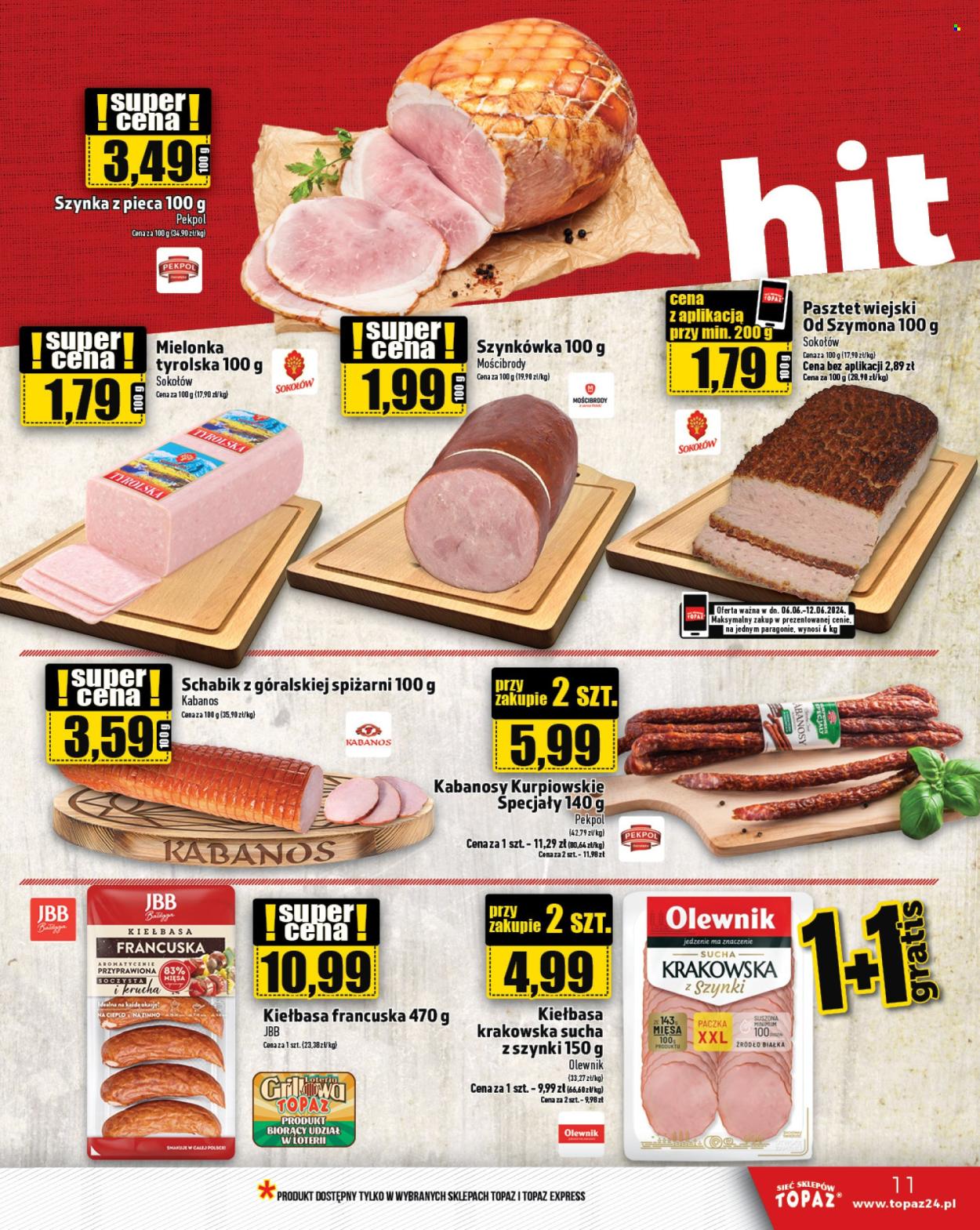 Gazetka Topaz - 6.06.2024 - 12.06.2024. Strona 11