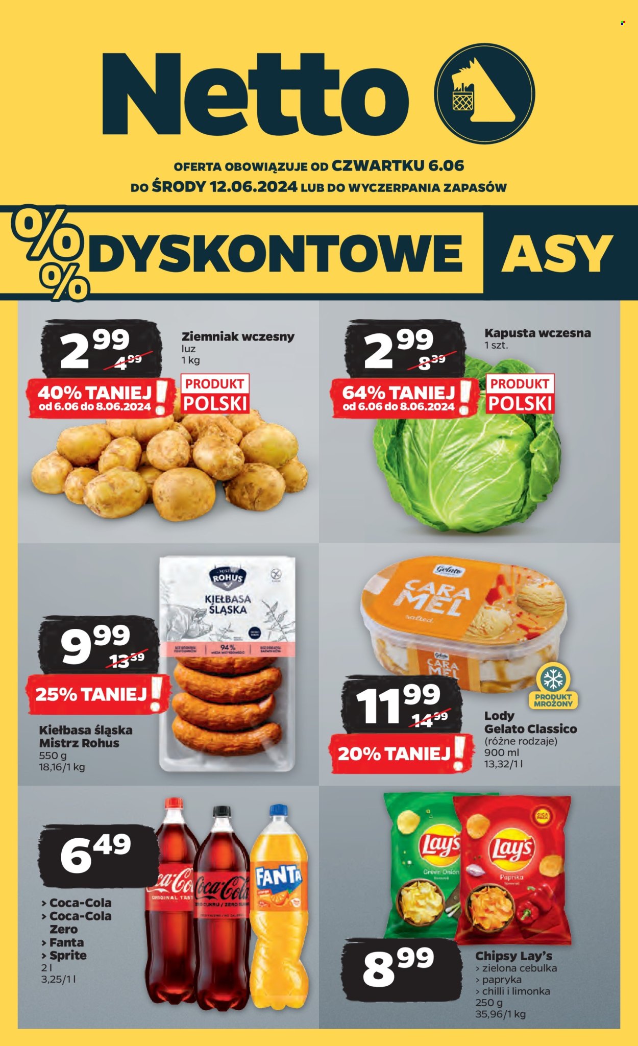 Gazetka Netto - 6.06.2024 - 12.06.2024. Strona 1