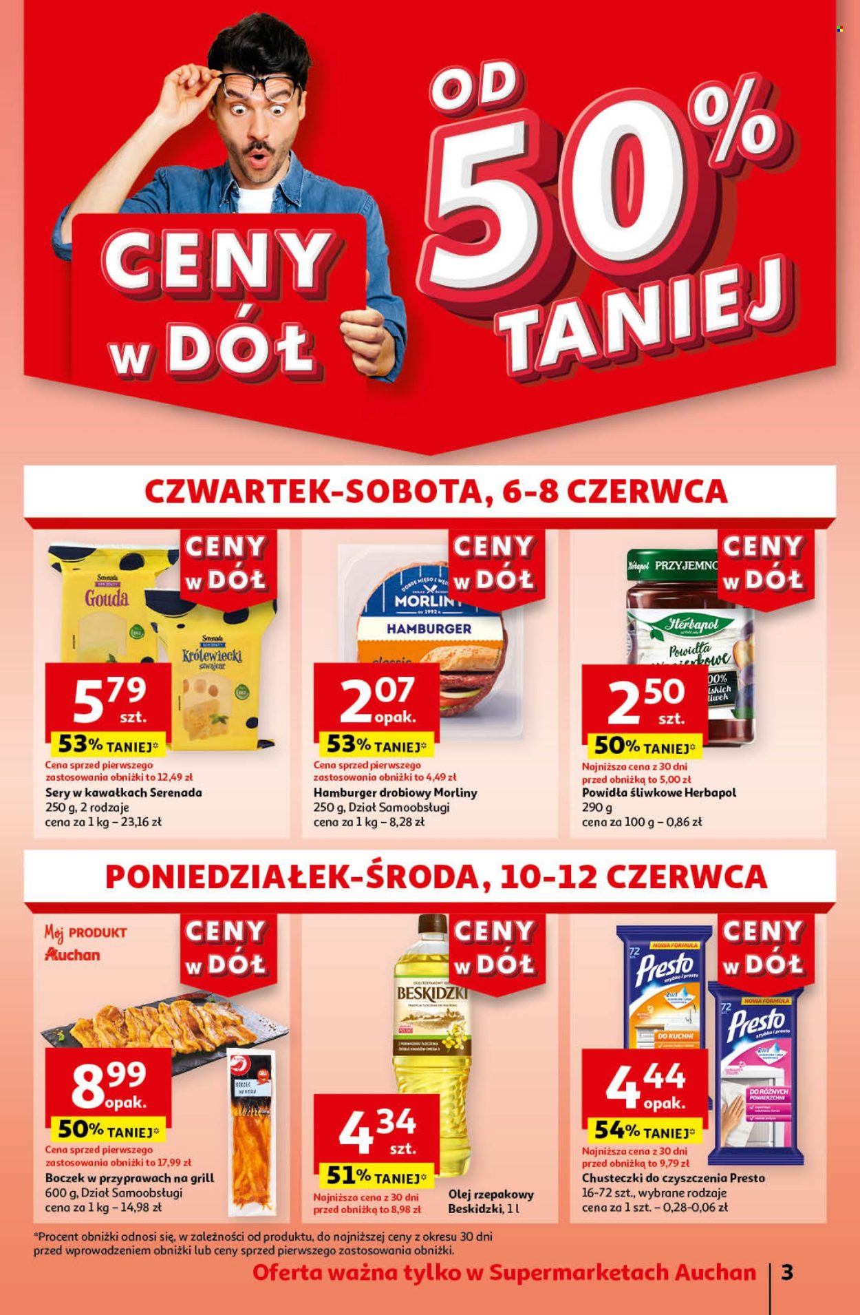 Gazetka Auchan - 6.06.2024 - 12.06.2024. Strona 3