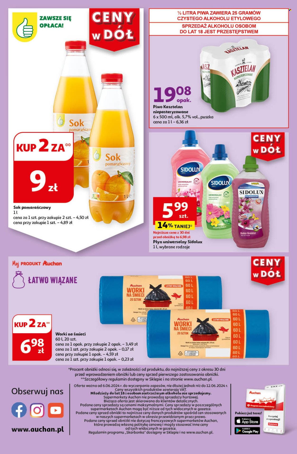 Gazetka Auchan - 6.06.2024 - 12.06.2024. Strona 12