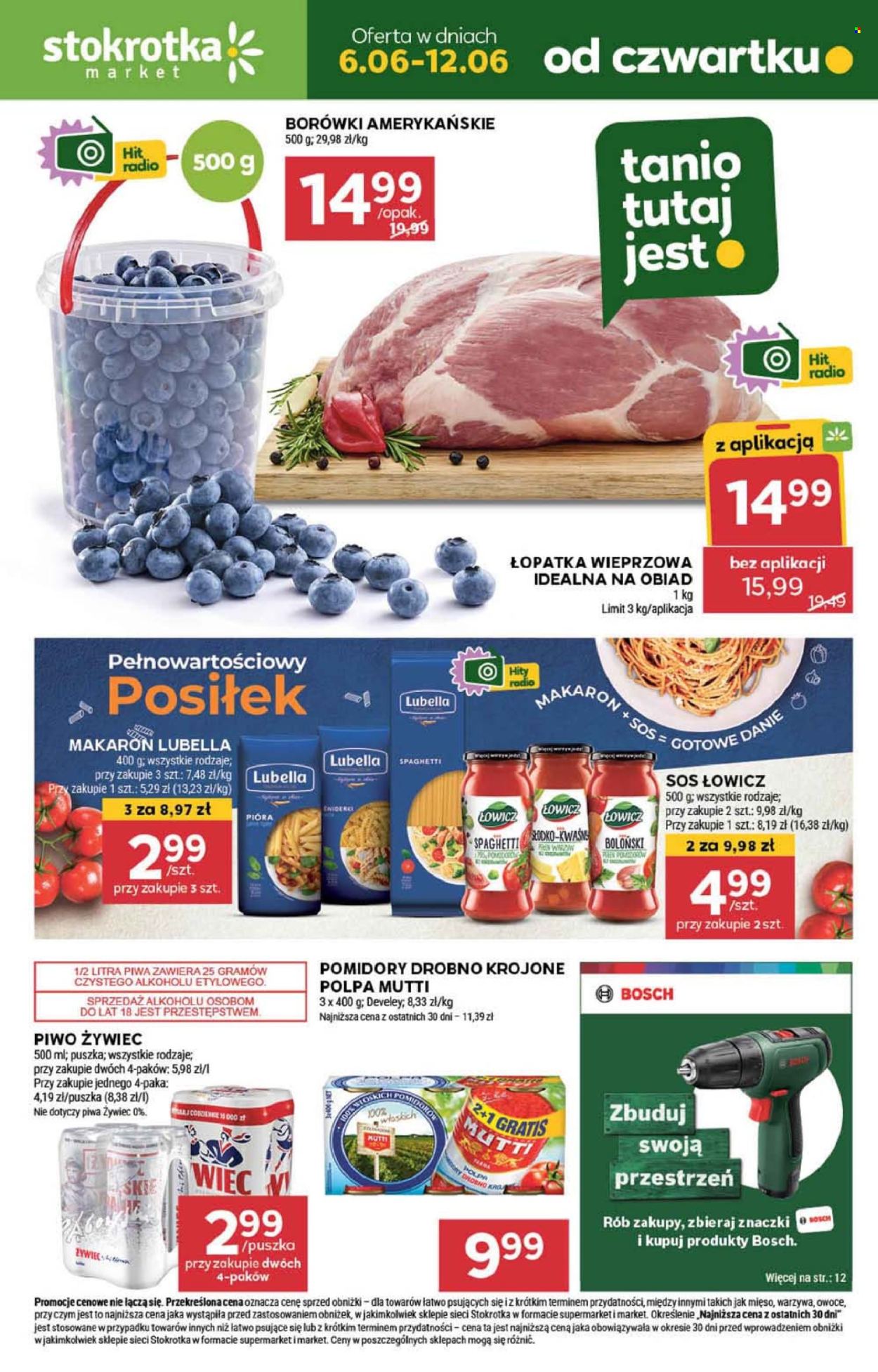 Gazetka Stokrotka Market - 6.06.2024 - 12.06.2024. Strona 1