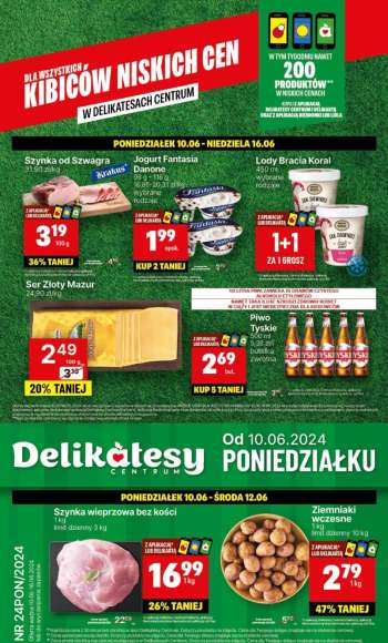 Gazetka Delikatesy Centrum - 10.06.2024 - 16.06.2024.