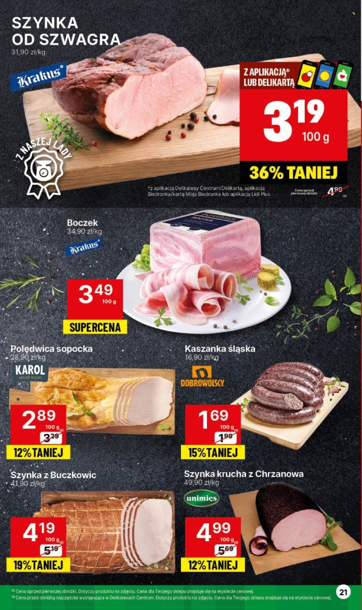 Gazetka Delikatesy Centrum - 10.06.2024 - 16.06.2024. Strona 21