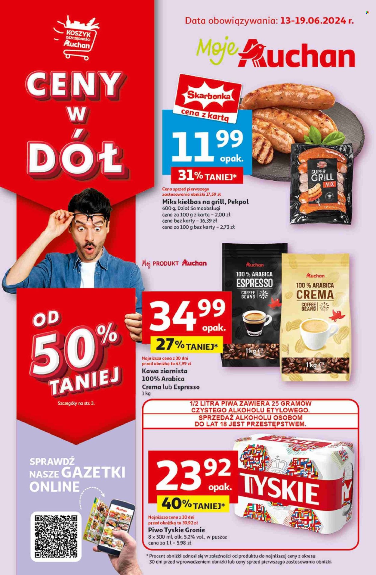 Gazetka Auchan - 13.06.2024 - 19.06.2024. Strona 1