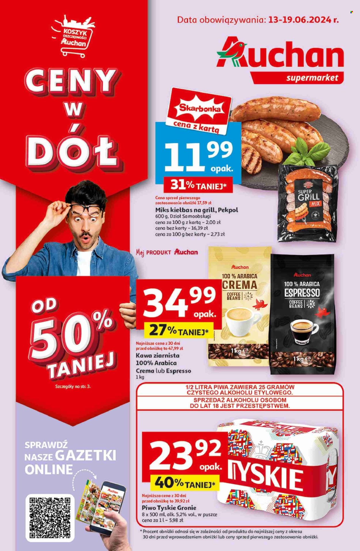 Gazetka Auchan - 13.06.2024 - 19.06.2024. Strona 1