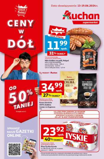 Gazetka Auchan - 13.06.2024 - 19.06.2024.