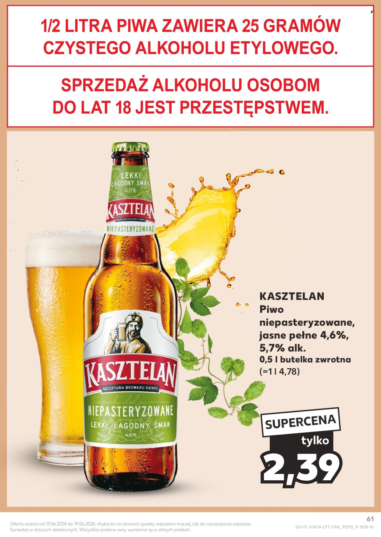Gazetka Kaufland - 13.06.2024 - 19.06.2024. Strona 61