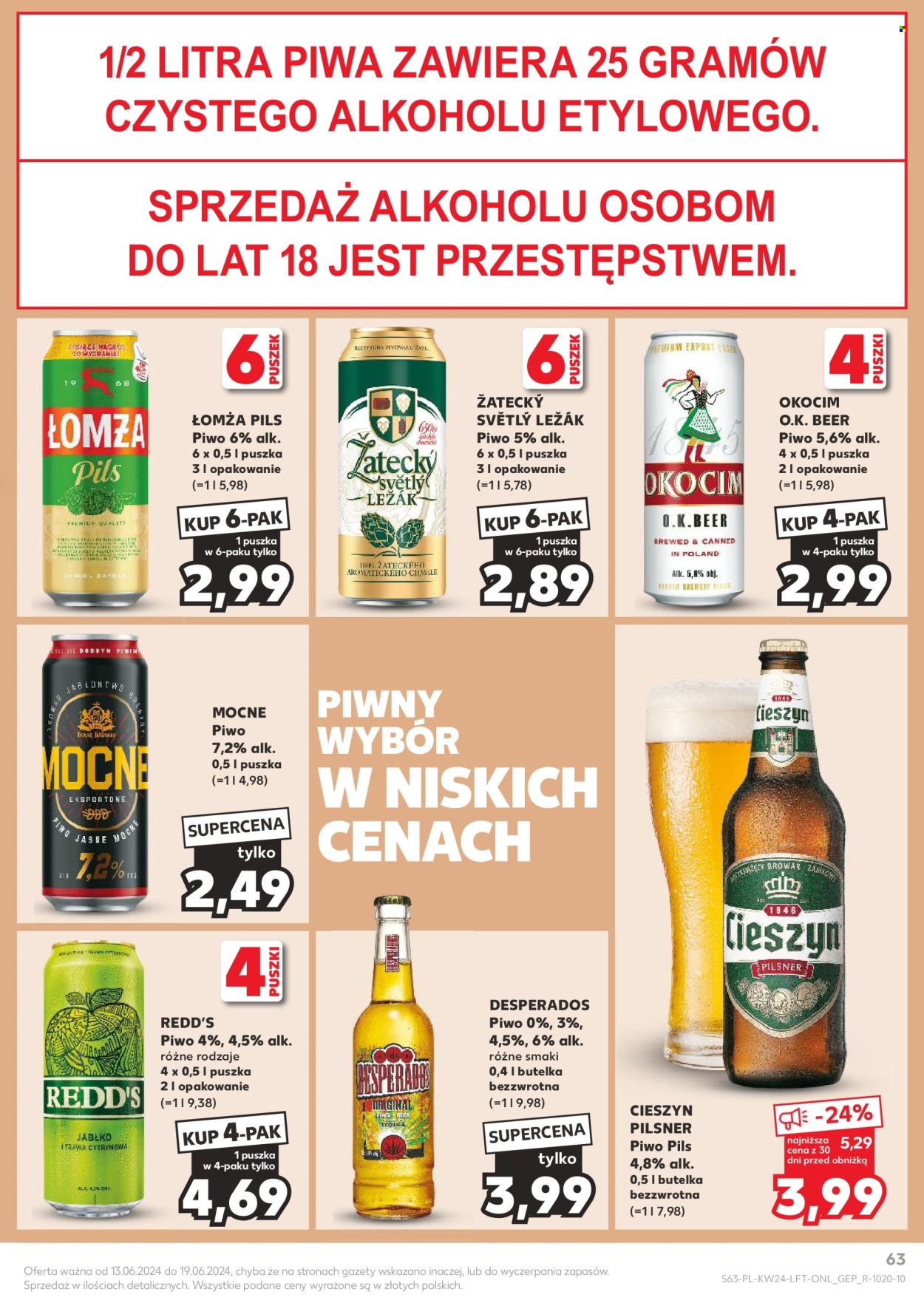 Gazetka Kaufland - 13.06.2024 - 19.06.2024. Strona 63