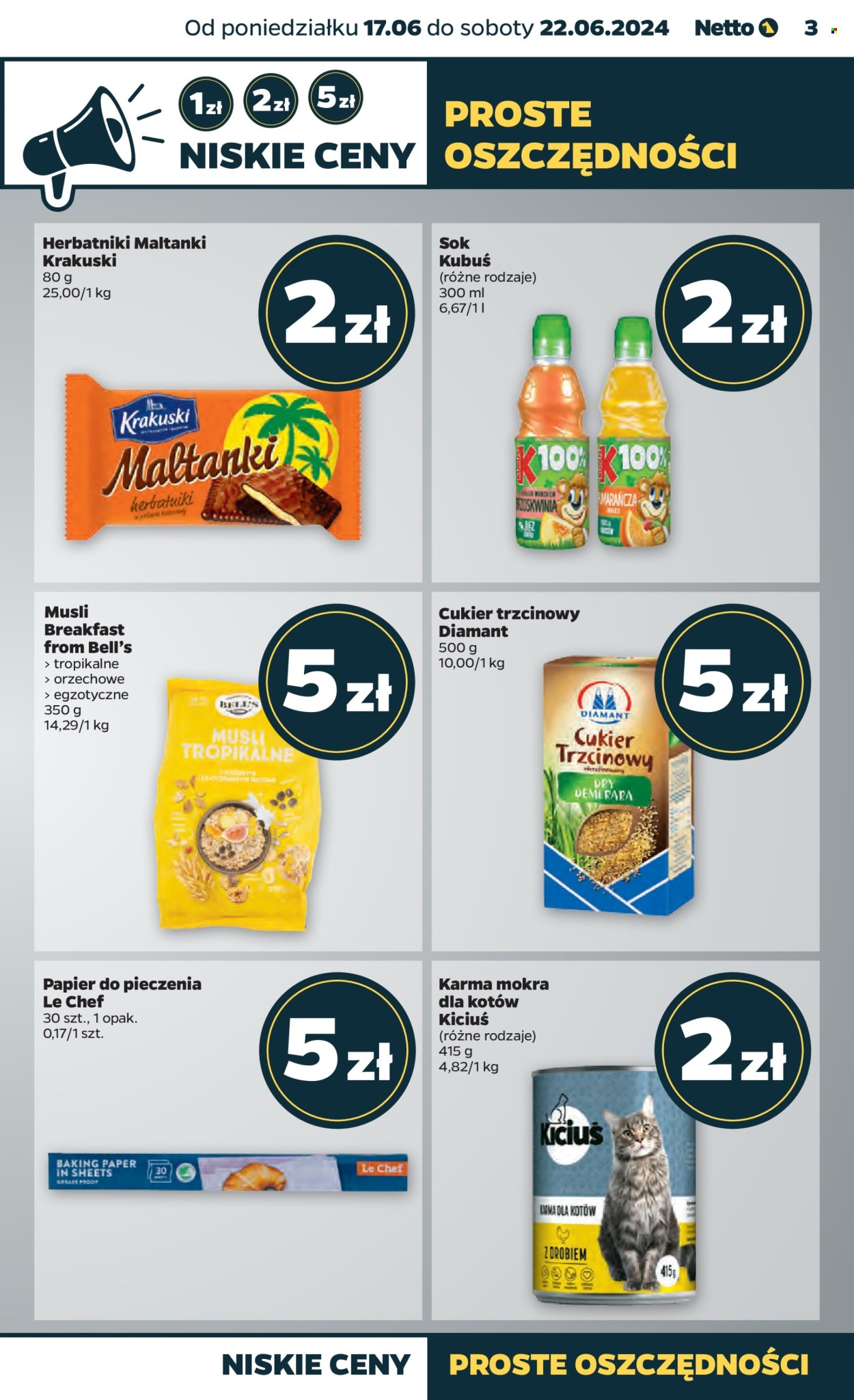 Gazetka Netto - 17.06.2024 - 22.06.2024. Strona 3