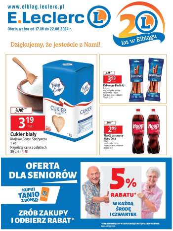 Gazetka E.Leclerc - 17.06.2024 - 22.06.2024.
