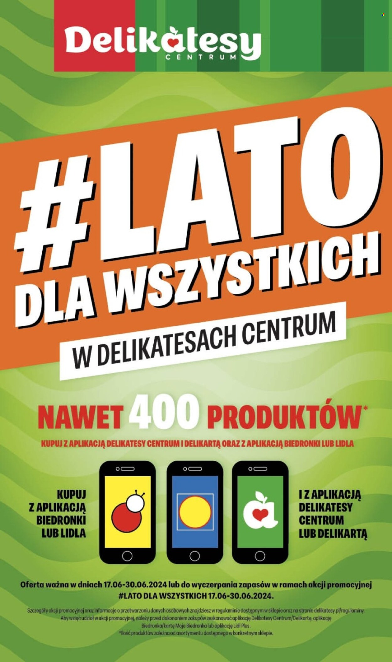 Gazetka Delikatesy Centrum - 17.06.2024 - 30.06.2024. Strona 1