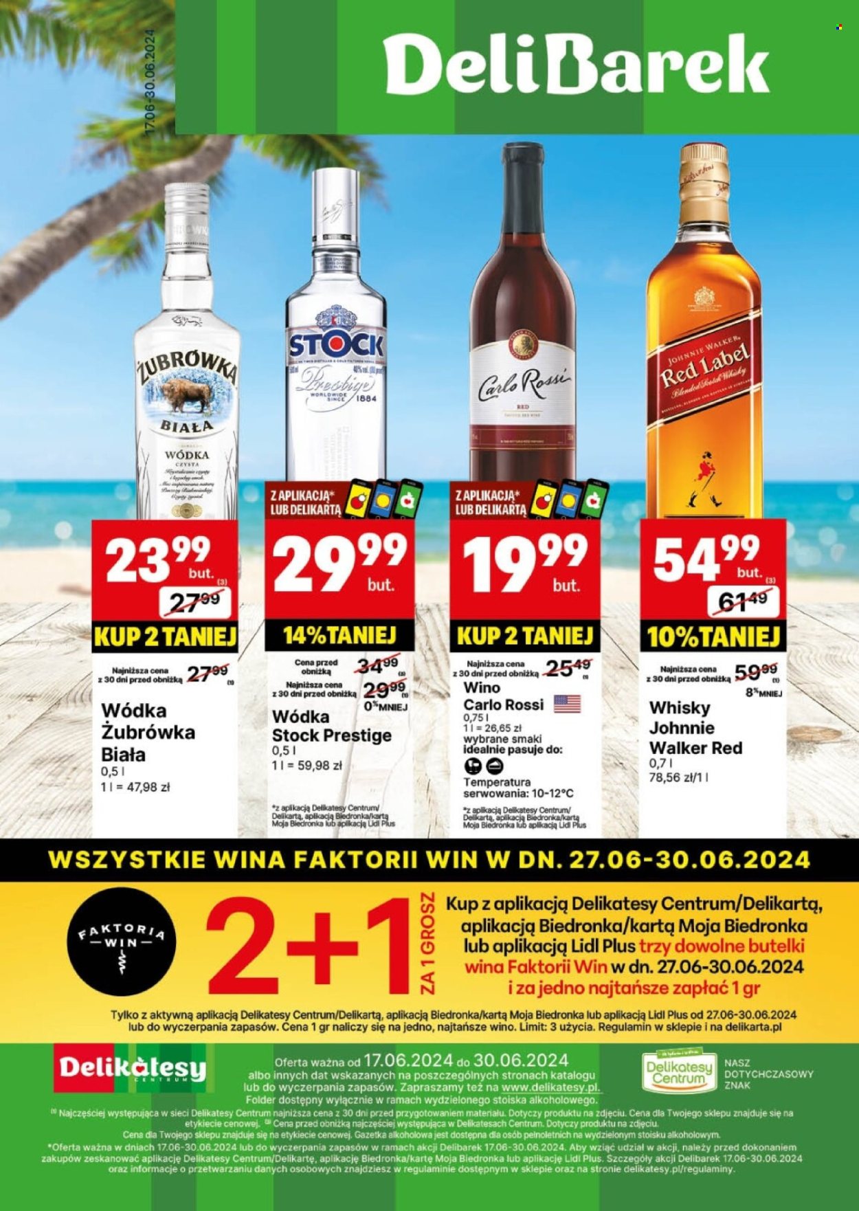 Gazetka Delikatesy Centrum - 17.06.2024 - 30.06.2024. Strona 1