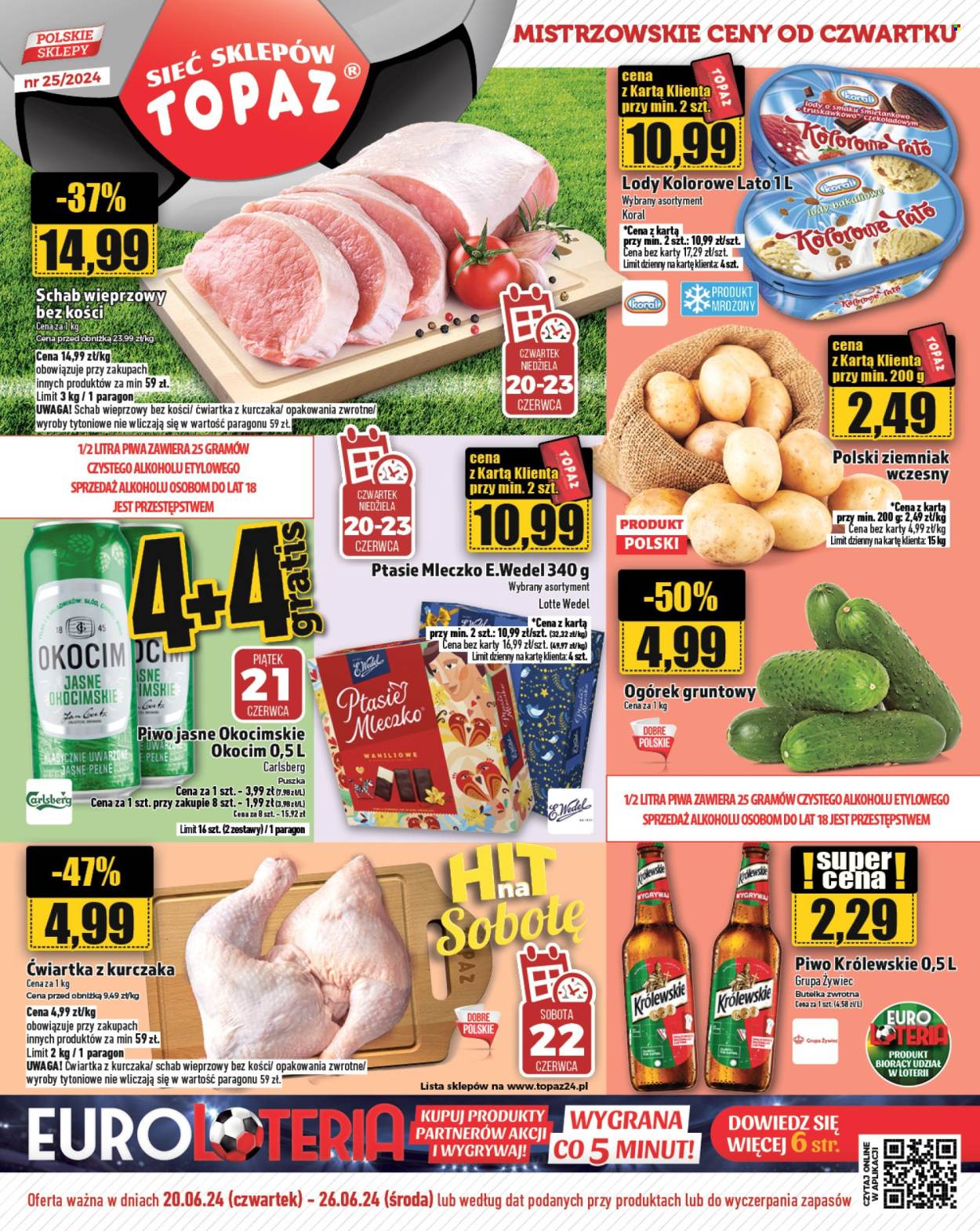Gazetka Topaz - 20.06.2024 - 26.06.2024. Strona 1