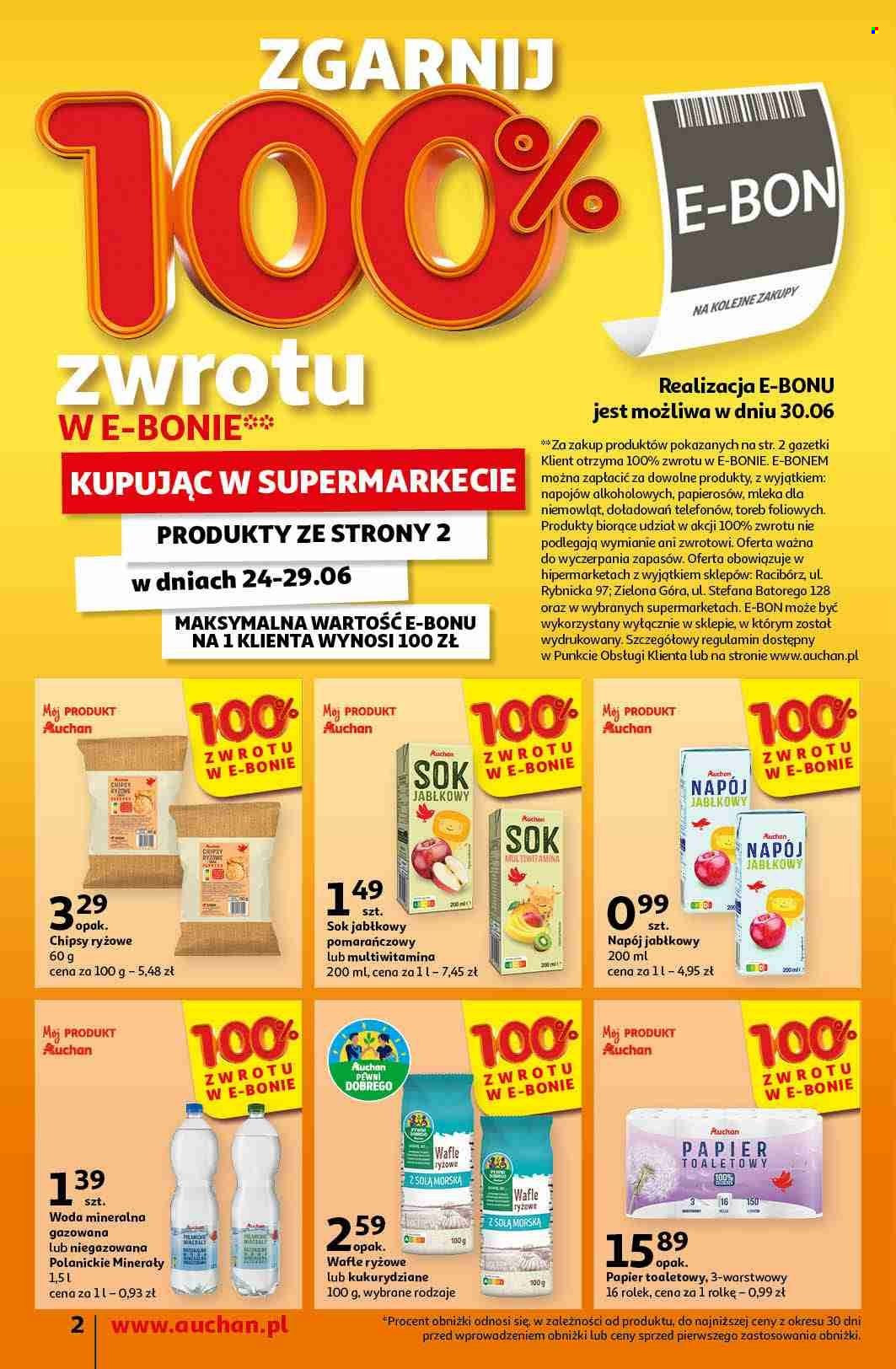 Gazetka Auchan - 20.06.2024 - 26.06.2024. Strona 2