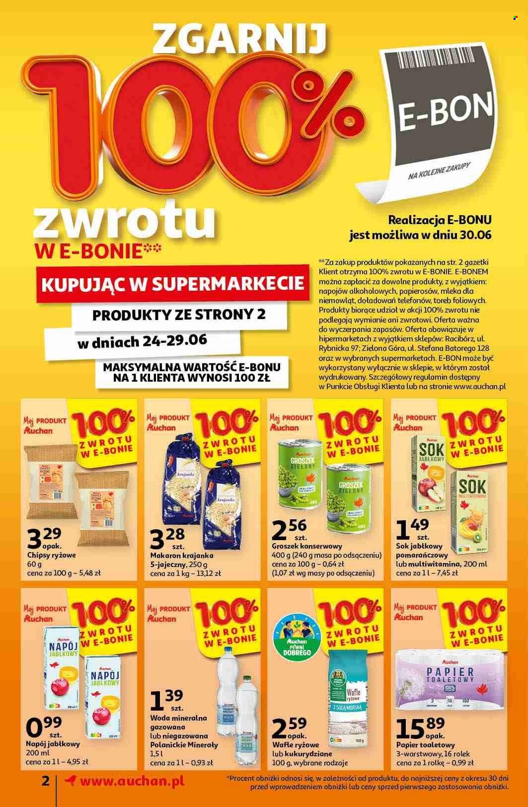 Gazetka Auchan - 20.06.2024 - 26.06.2024. Strona 2
