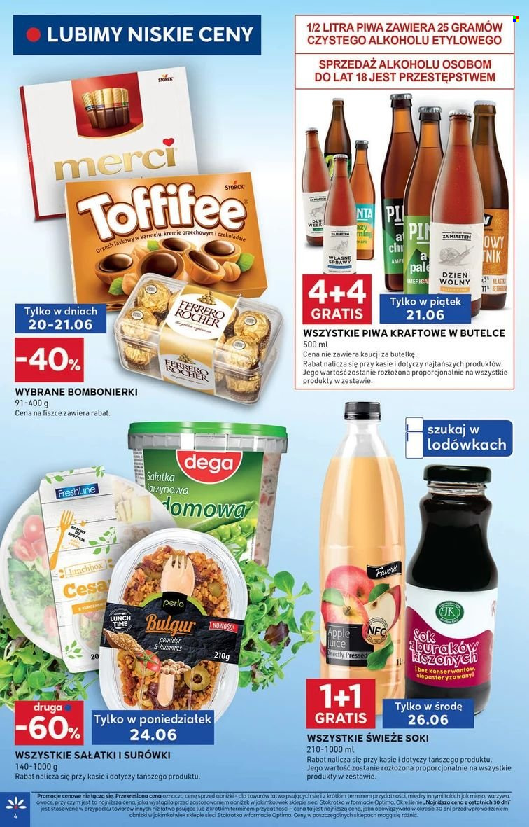 Gazetka Stokrotka Optima - 20.06.2024 - 26.06.2024. Strona 4