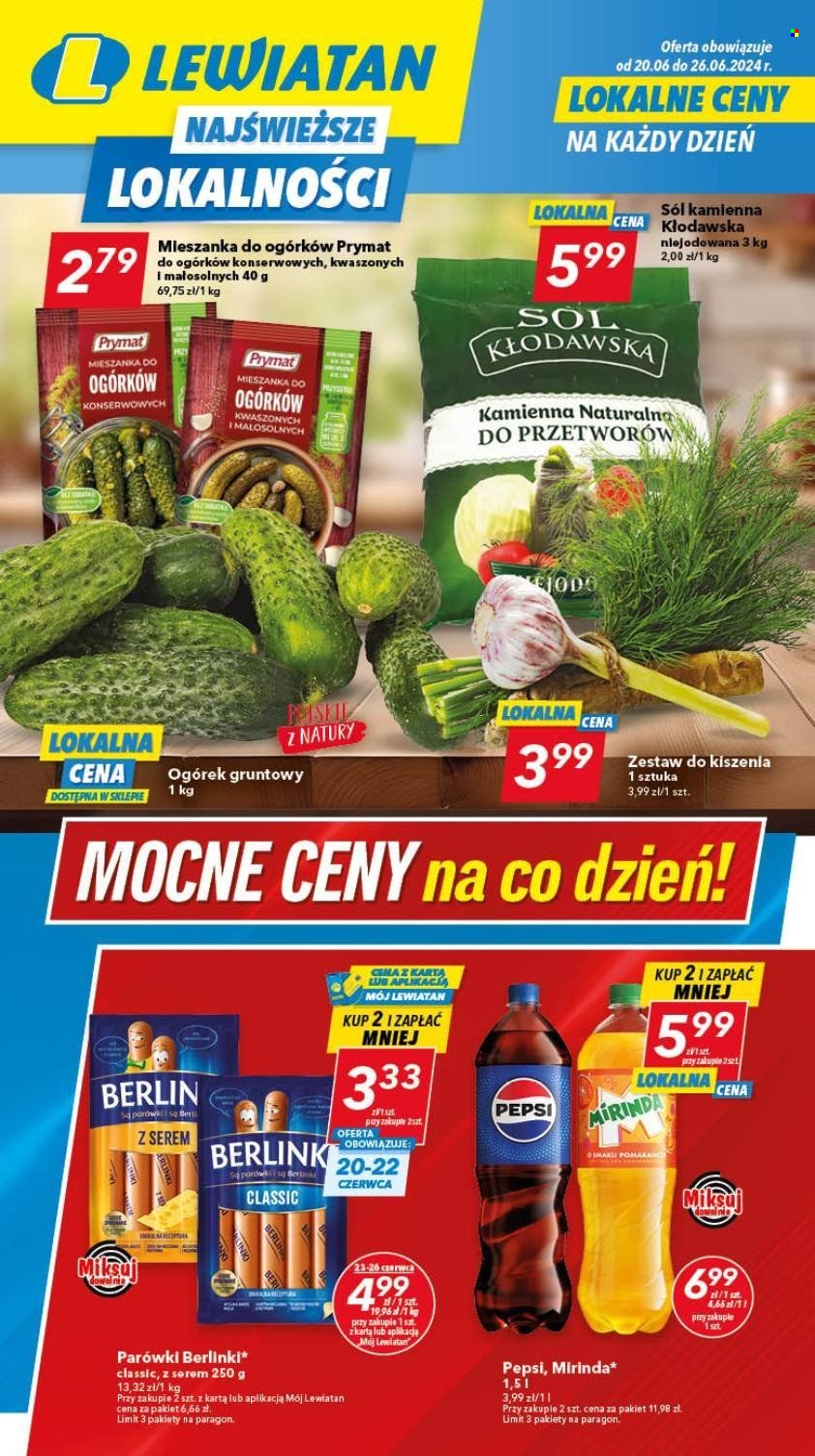Gazetka Lewiatan - 20.06.2024 - 26.06.2024. Strona 1