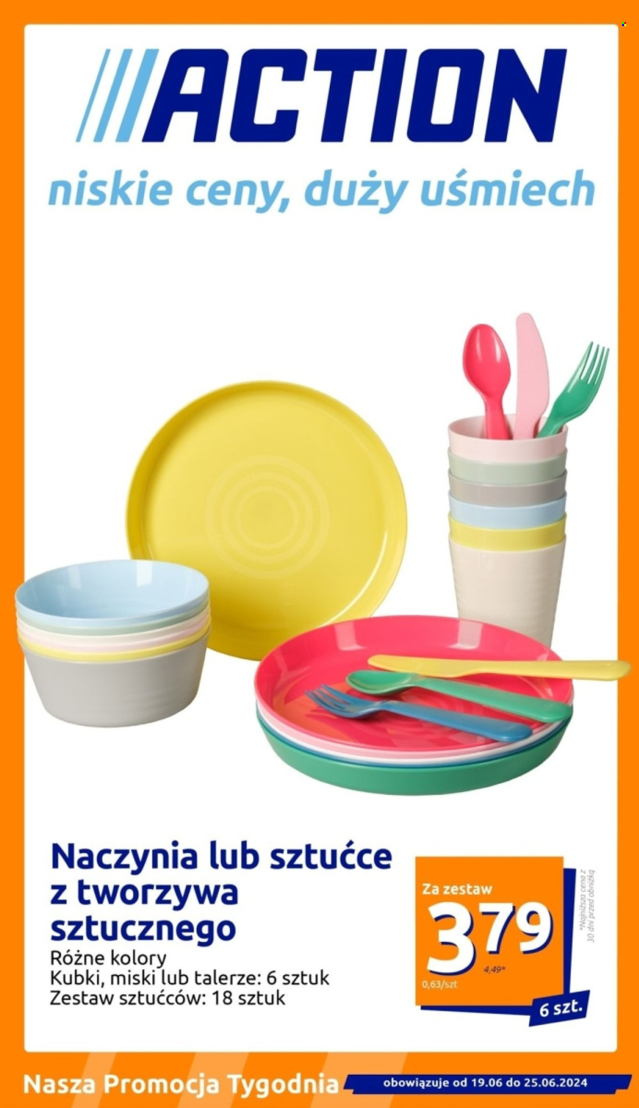 Gazetka Action - 19.06.2024 - 25.06.2024. Strona 1
