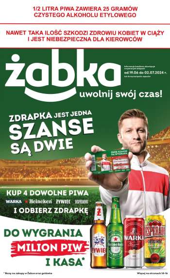 Gazetka Żabka - 19.06.2024 - 2.07.2024.
