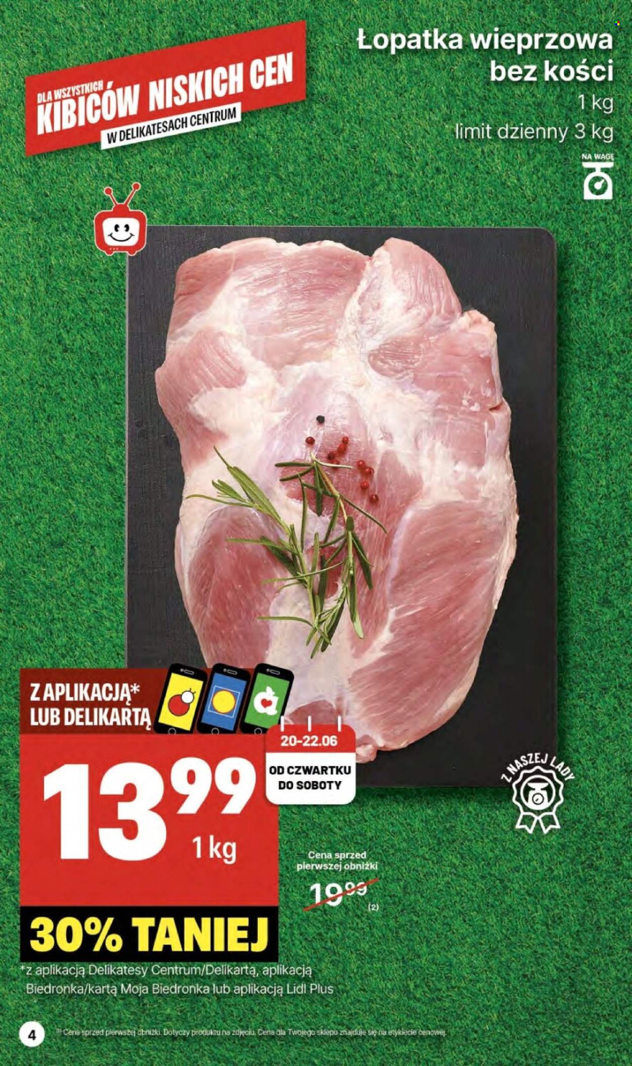 Gazetka Delikatesy Centrum - 20.06.2024 - 26.06.2024. Strona 4