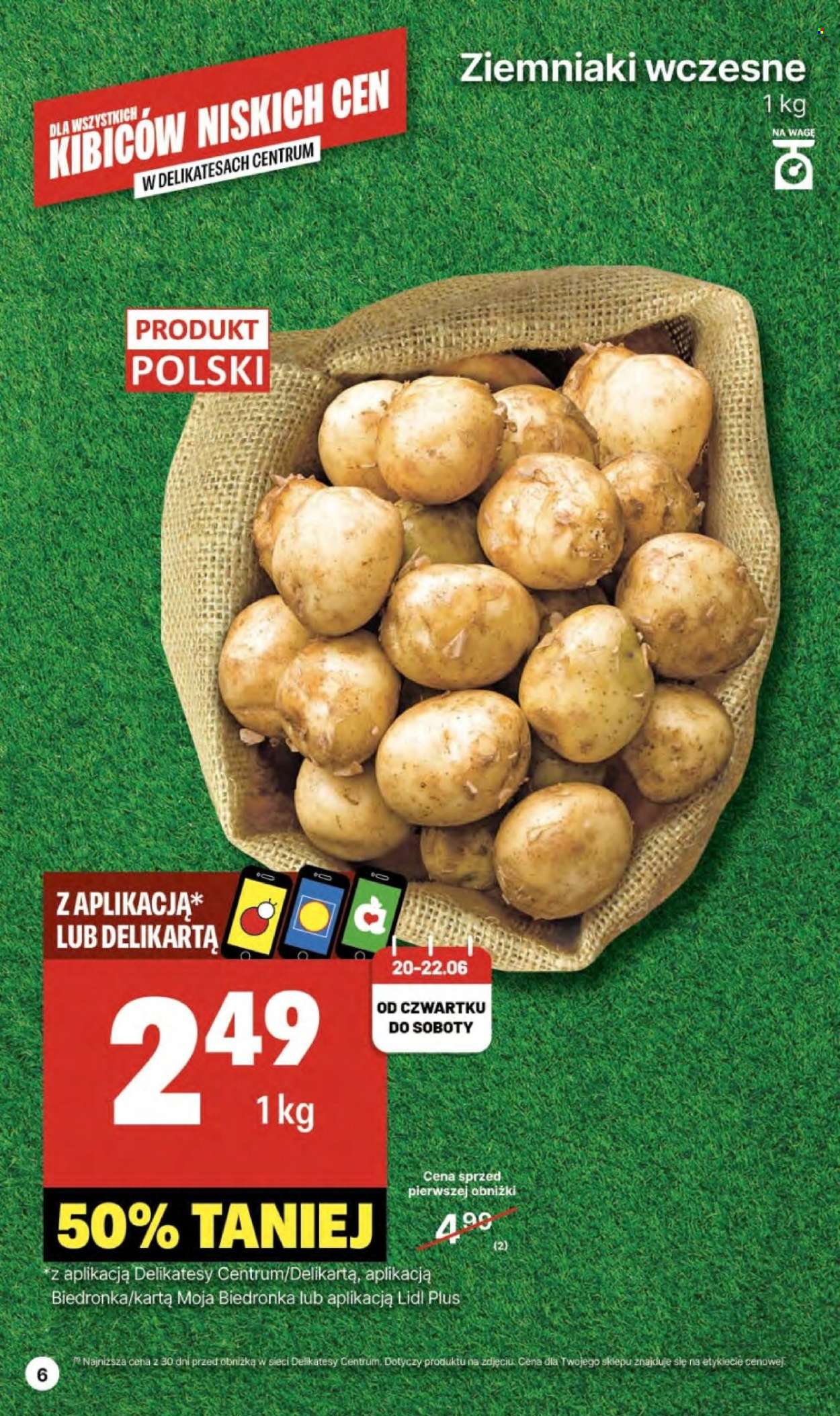 Gazetka Delikatesy Centrum - 20.06.2024 - 26.06.2024. Strona 6