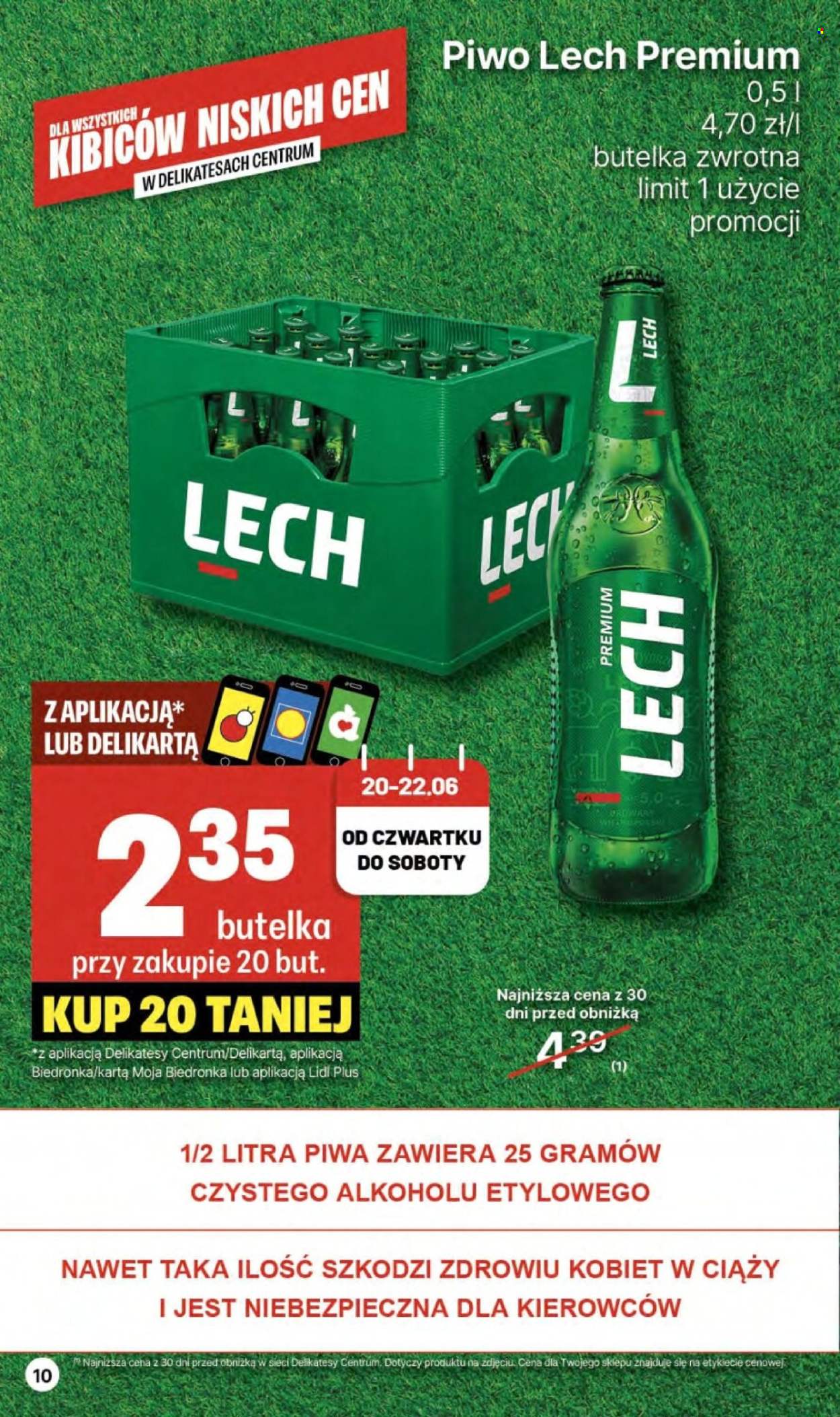 Gazetka Delikatesy Centrum - 20.06.2024 - 26.06.2024. Strona 10