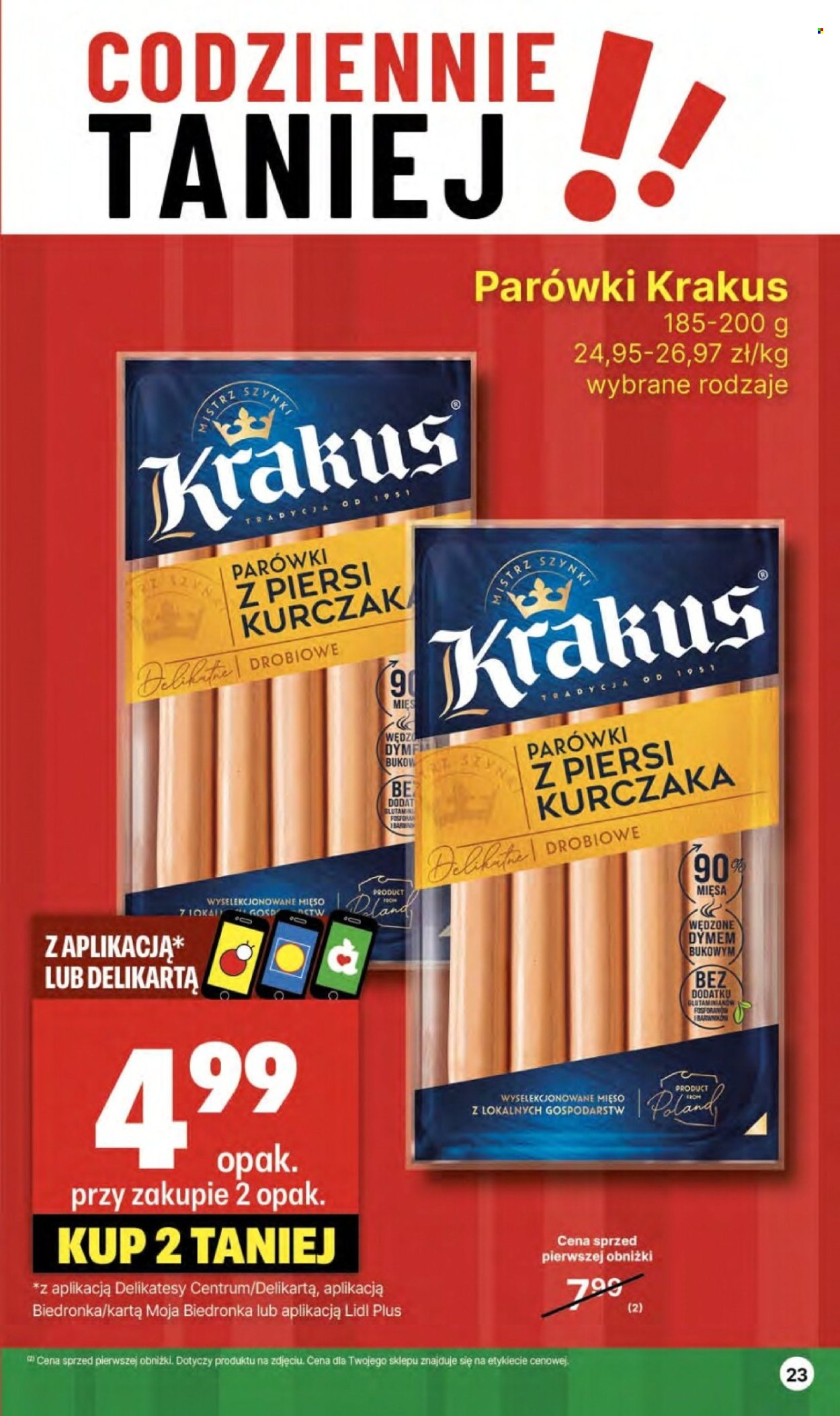 Gazetka Delikatesy Centrum - 20.06.2024 - 26.06.2024. Strona 23