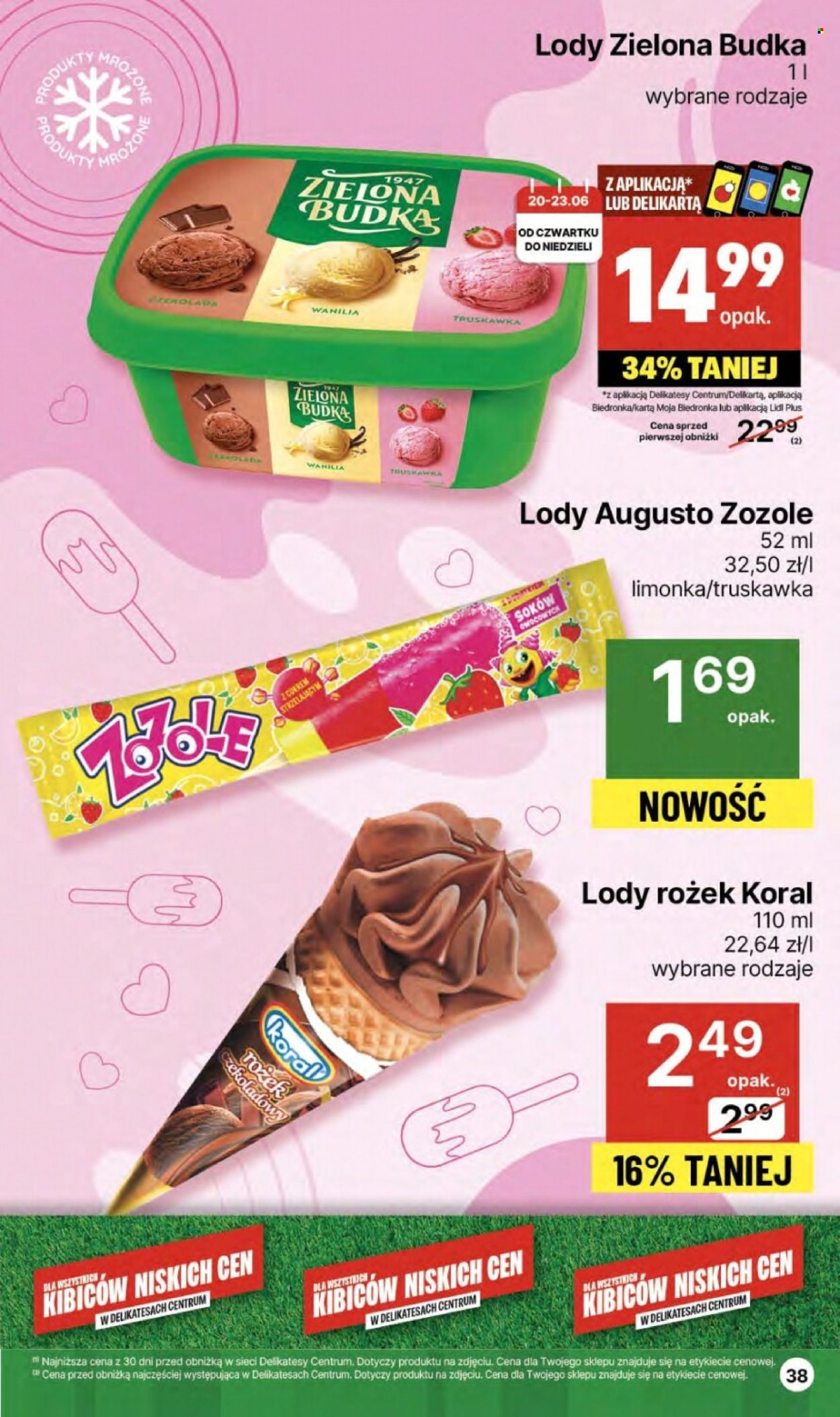 Gazetka Delikatesy Centrum - 20.06.2024 - 26.06.2024. Strona 38