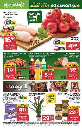 Gazetka Stokrotka Supermarket - 20.06.2024 - 26.06.2024.