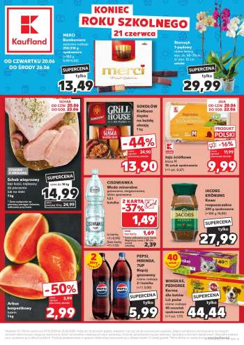 Gazetka Kaufland - 20.06.2024 - 26.06.2024.
