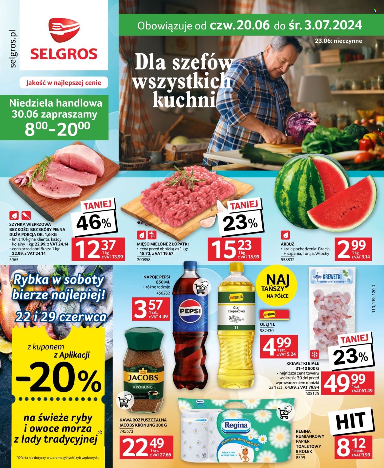Gazetka Selgros - 20.06.2024 - 3.07.2024. Strona 1