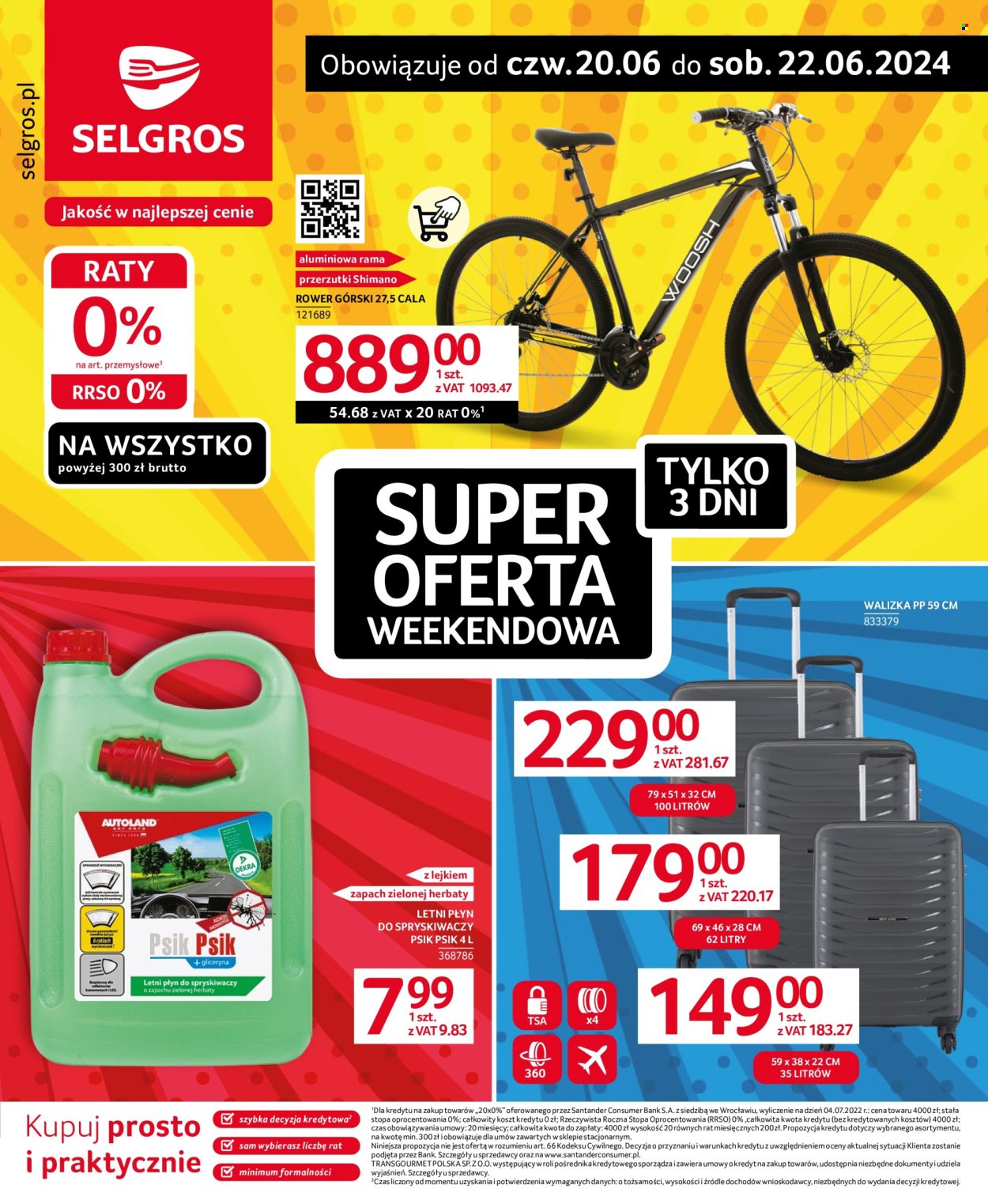 Gazetka Selgros - 20.06.2024 - 22.06.2024. Strona 1