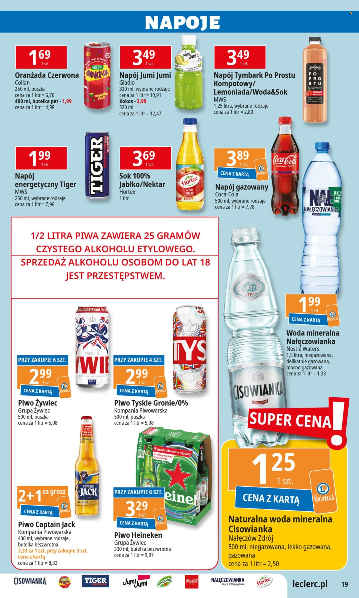 Gazetka E.Leclerc - 25.06.2024 - 6.07.2024. Strona 19